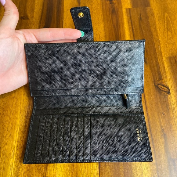 Prada Portaf Grande Black Clutch Tags and Authentication Included - Picture 5 of 10